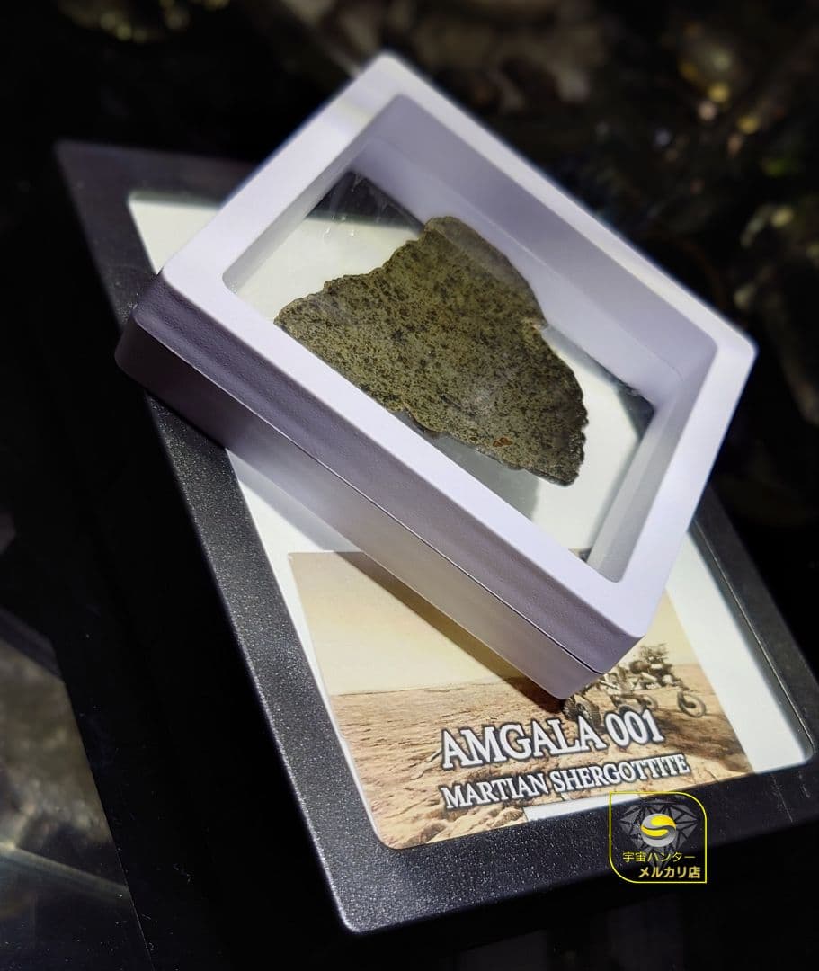 ✨火星隕石 10.89g Amgala 隕石 Mars✨