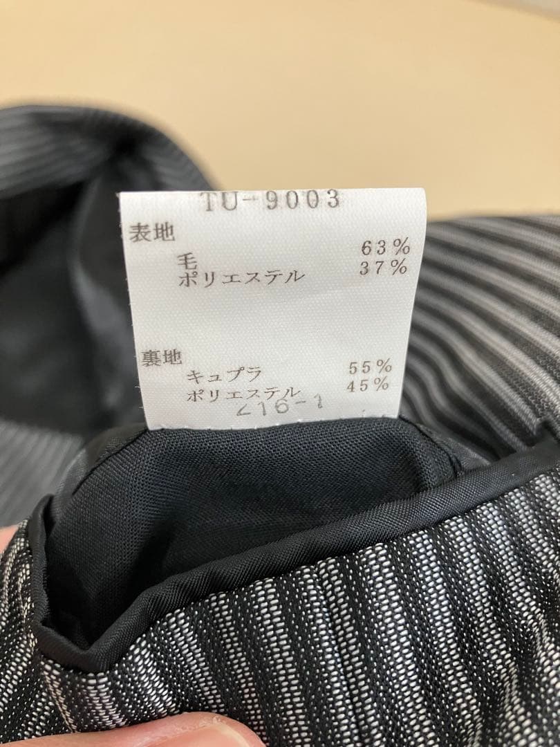 メンズ　ティノラス　スリーピース　スーツ　MEN'S TENORAS