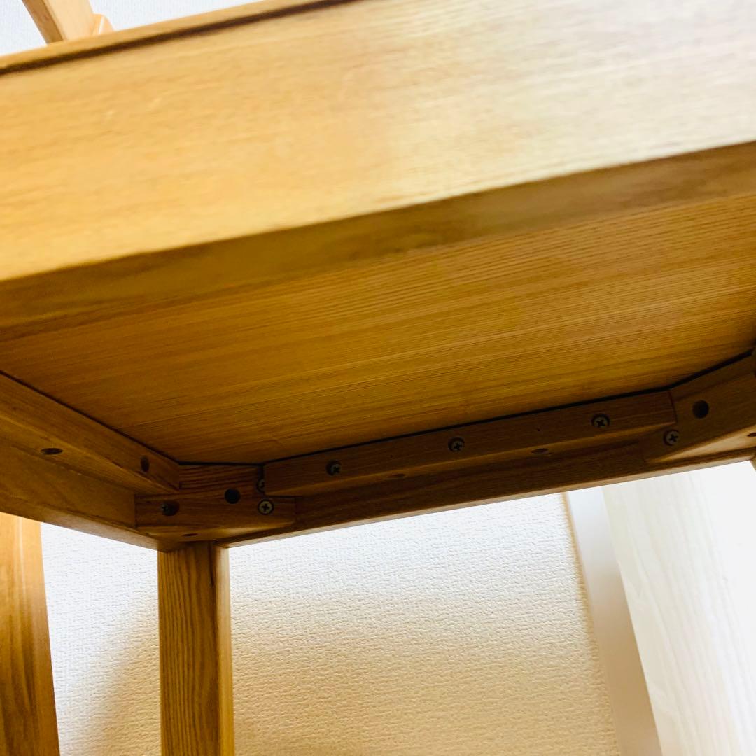 無印良品 ダイニングチェア 2脚セット 椅子 天然木 タモ材 無垢材 廃番品