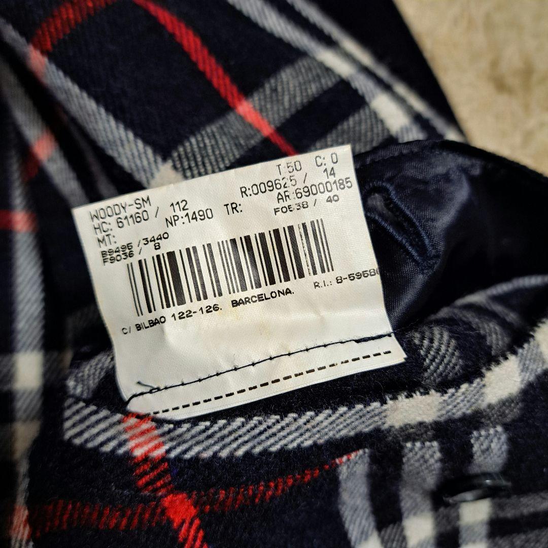 BURBERRY　バーバリー　カシミヤ混　コート　クルミボタン