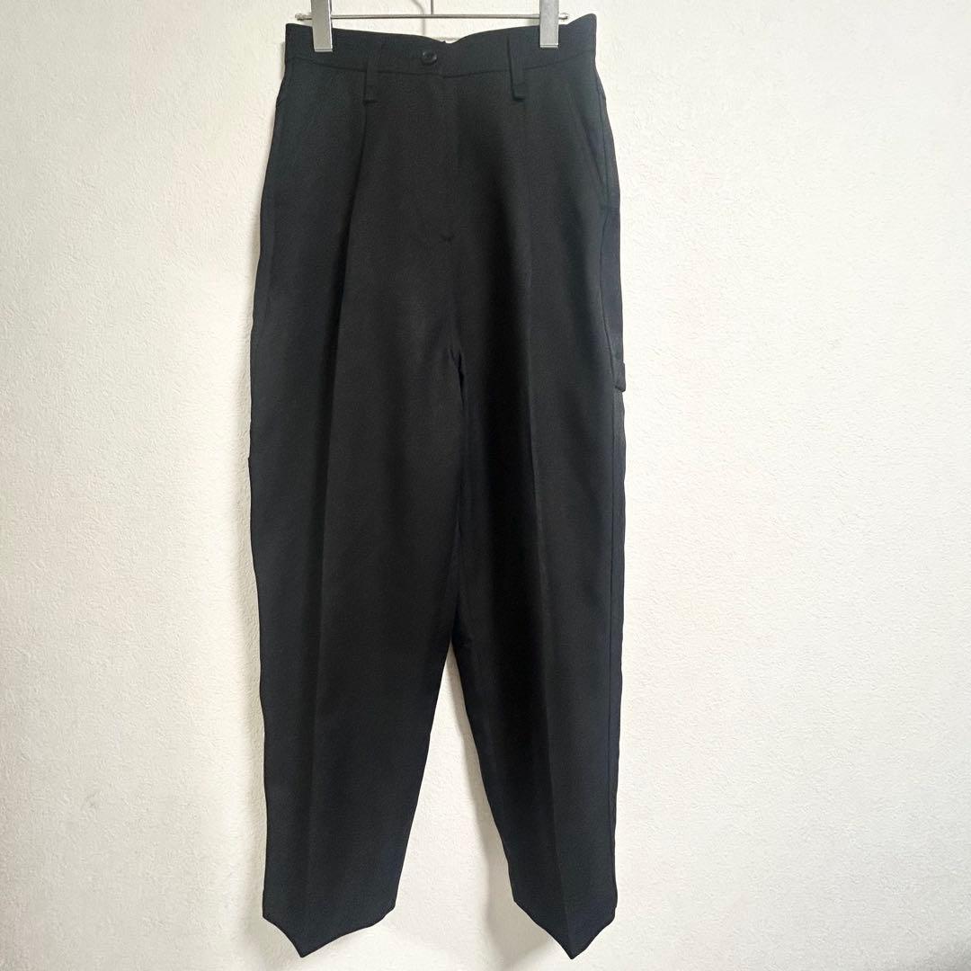 未使用タグ付き ETRE TOKYO ツイルペインターパンツ M 黒 ブラック