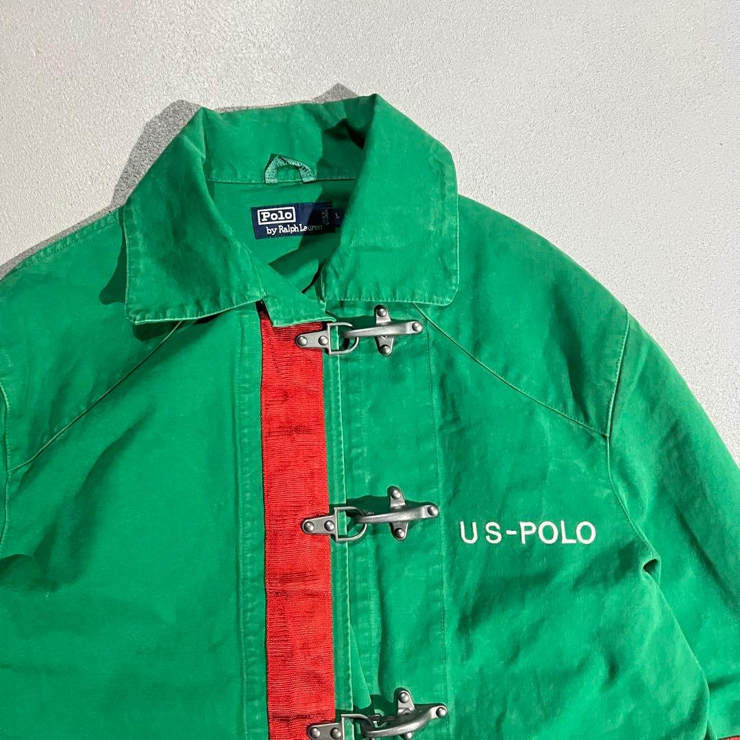 ジャケット・アウター 90s RL-93 fireman jacket green