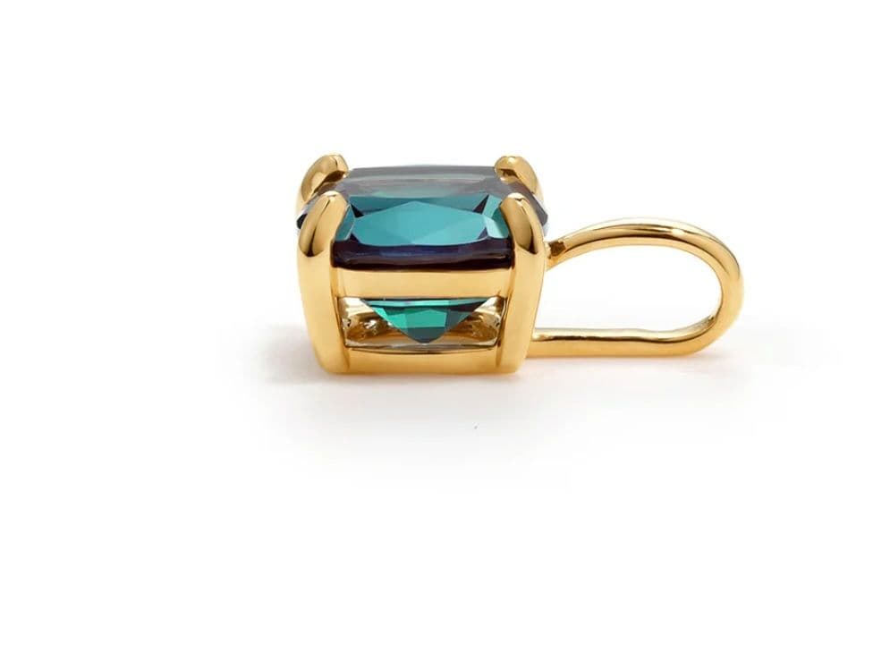 ■ビズー■アレキサンドライト■ペンダントトップ■K18YG■カラーチェンジします