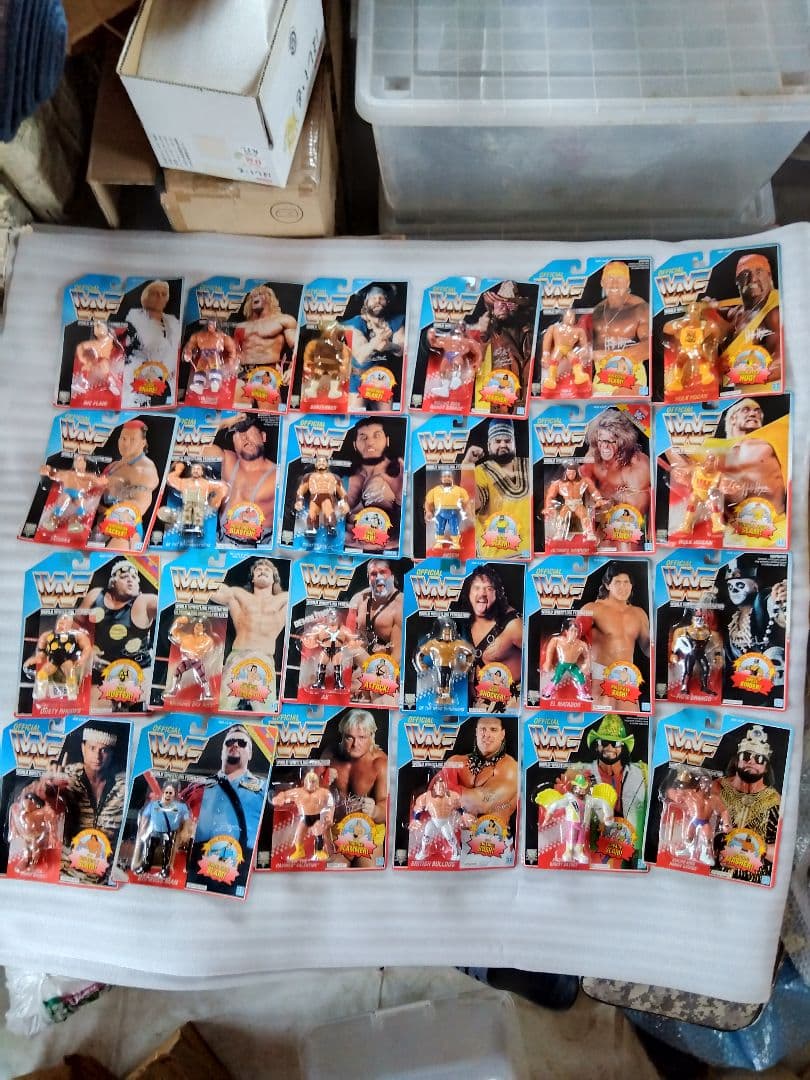 ハズブロ　WWF 　フィギュア 94個セット 未開封新品同様　奇跡の完全セット！