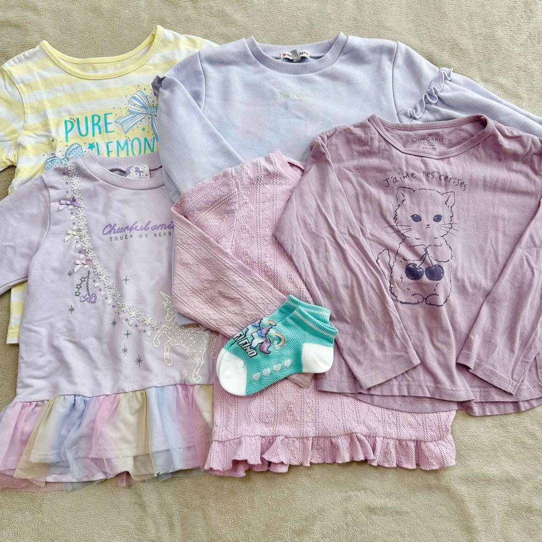 秋〜冬物 120サイズ 相当 女の子 服46着 まとめ売り