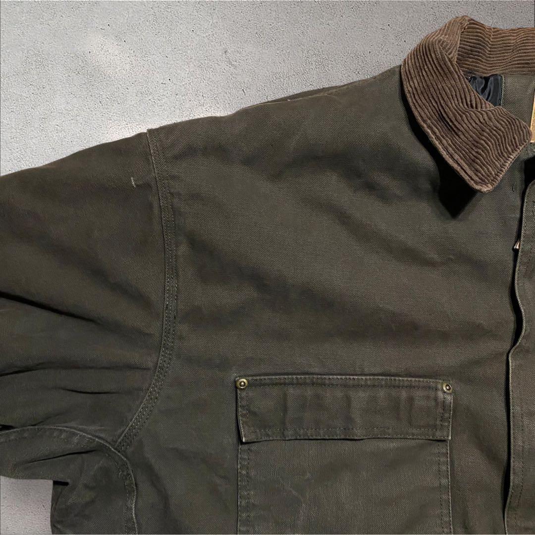 まつまんダックジャケット襟コーデュロイブラウン3XLトラディショナルBER