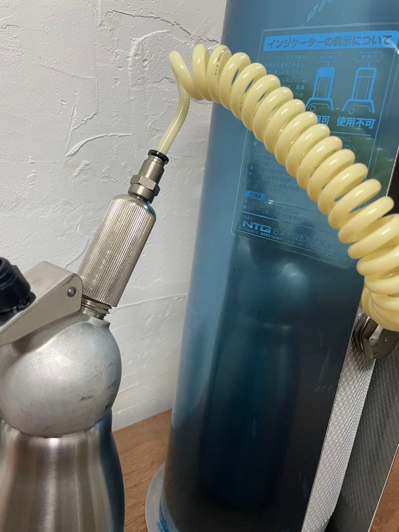 【2本セット】KAYSER ホイップディスペンサー 0.5L＋ミニガスボンベ付き
