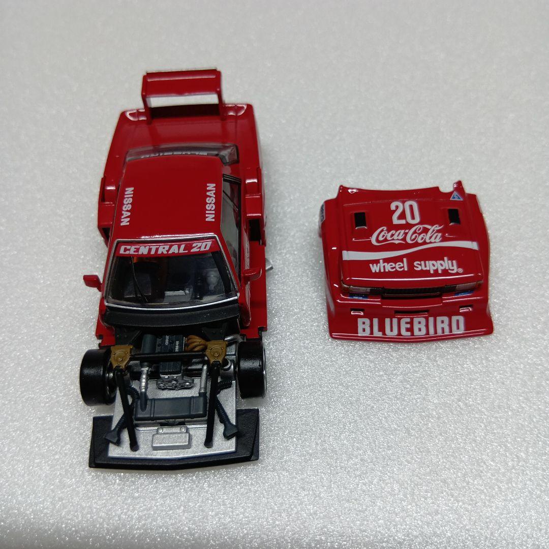 トミーテック コカ・コーラ ブルーバード スーパーシルエット ミニカー 1/64