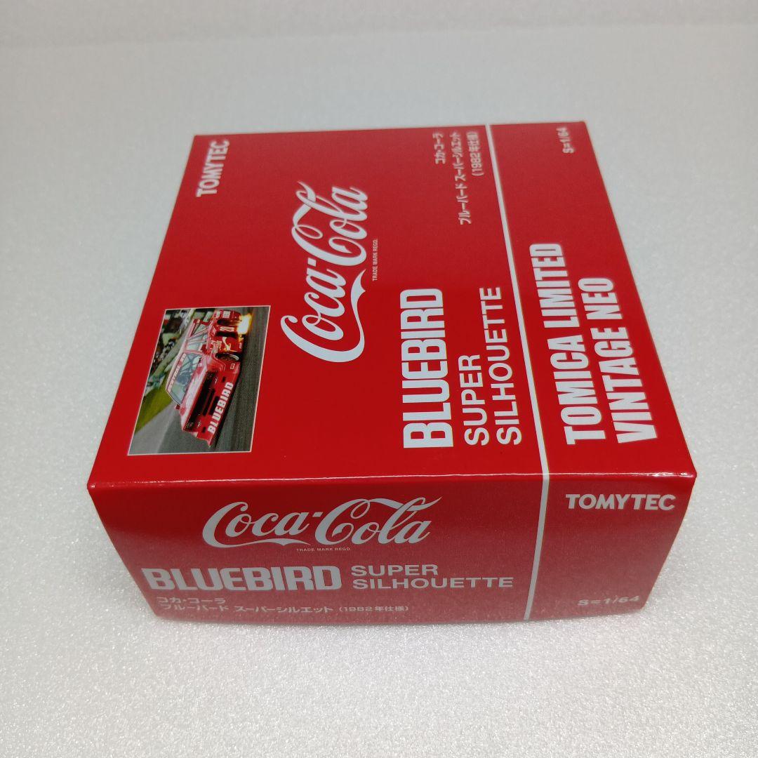 トミーテック コカ・コーラ ブルーバード スーパーシルエット ミニカー 1/64