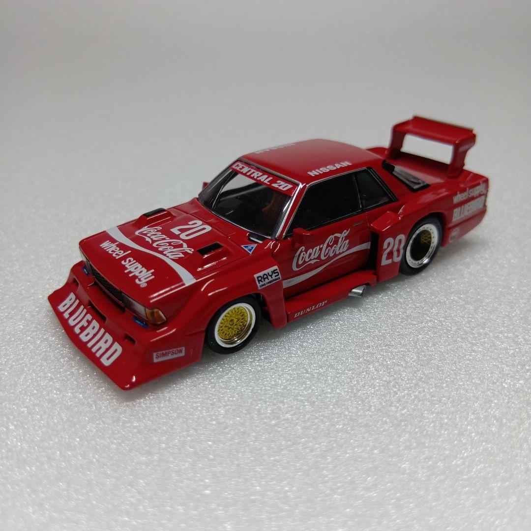 トミーテック コカ・コーラ ブルーバード スーパーシルエット ミニカー 1/64