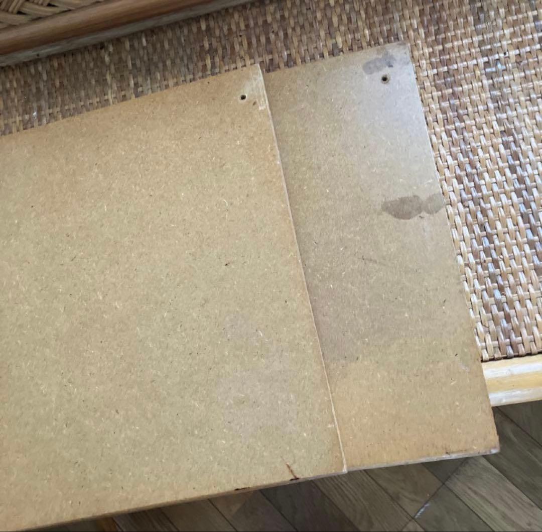 ラタン ガラスキャビネット