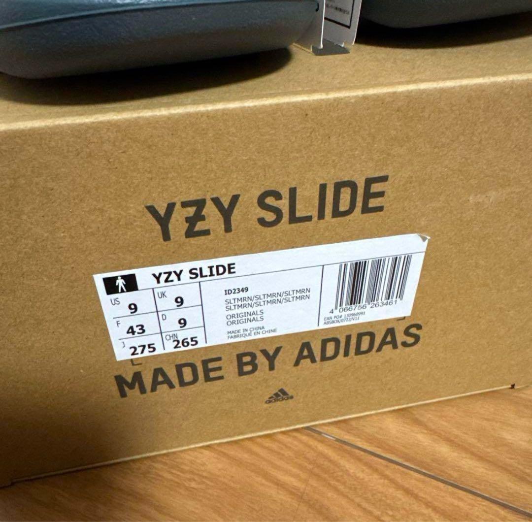 靴 ADIDAS YEEZY SLIDE ID2389 27.5cm
