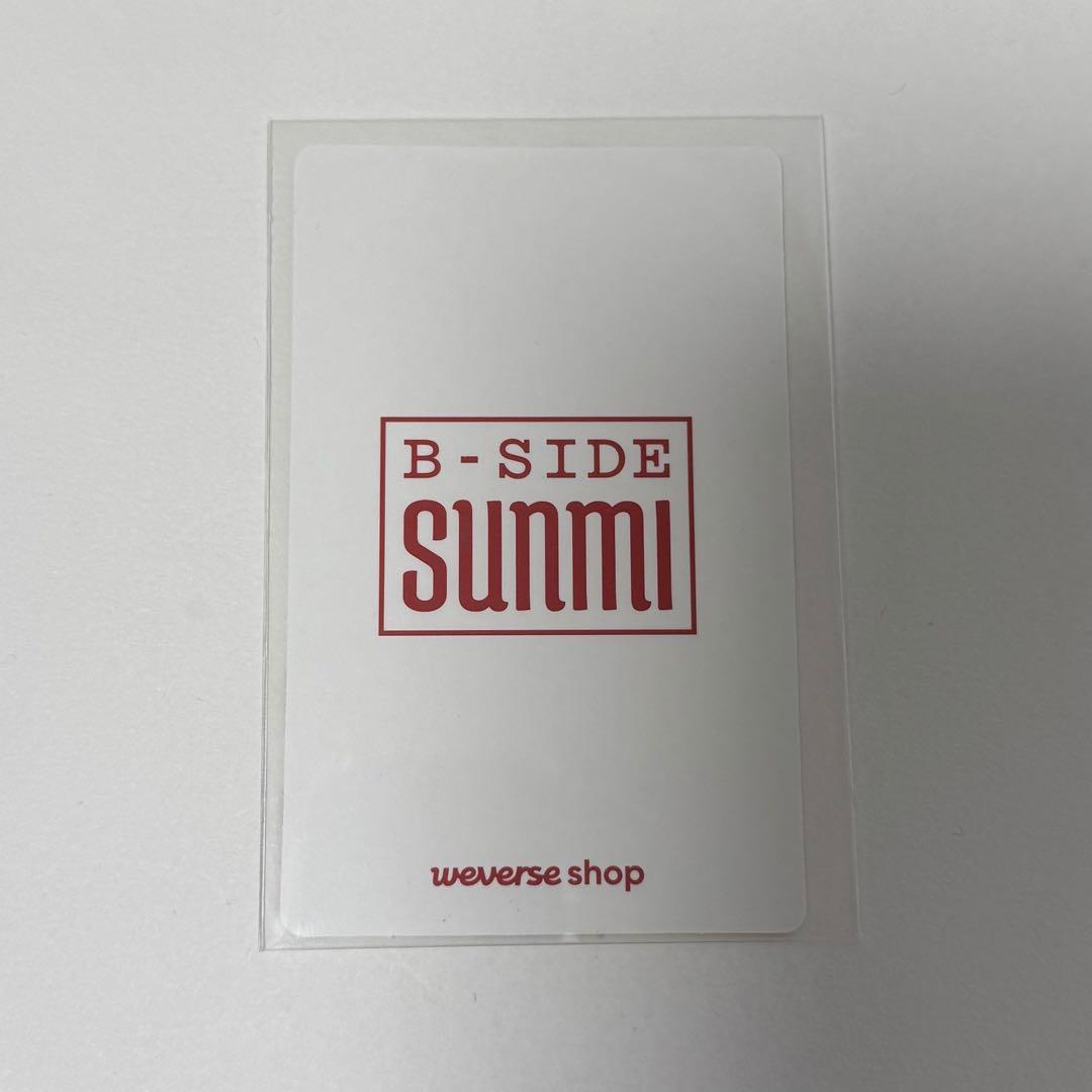 sunmi LP 特典 トレカ