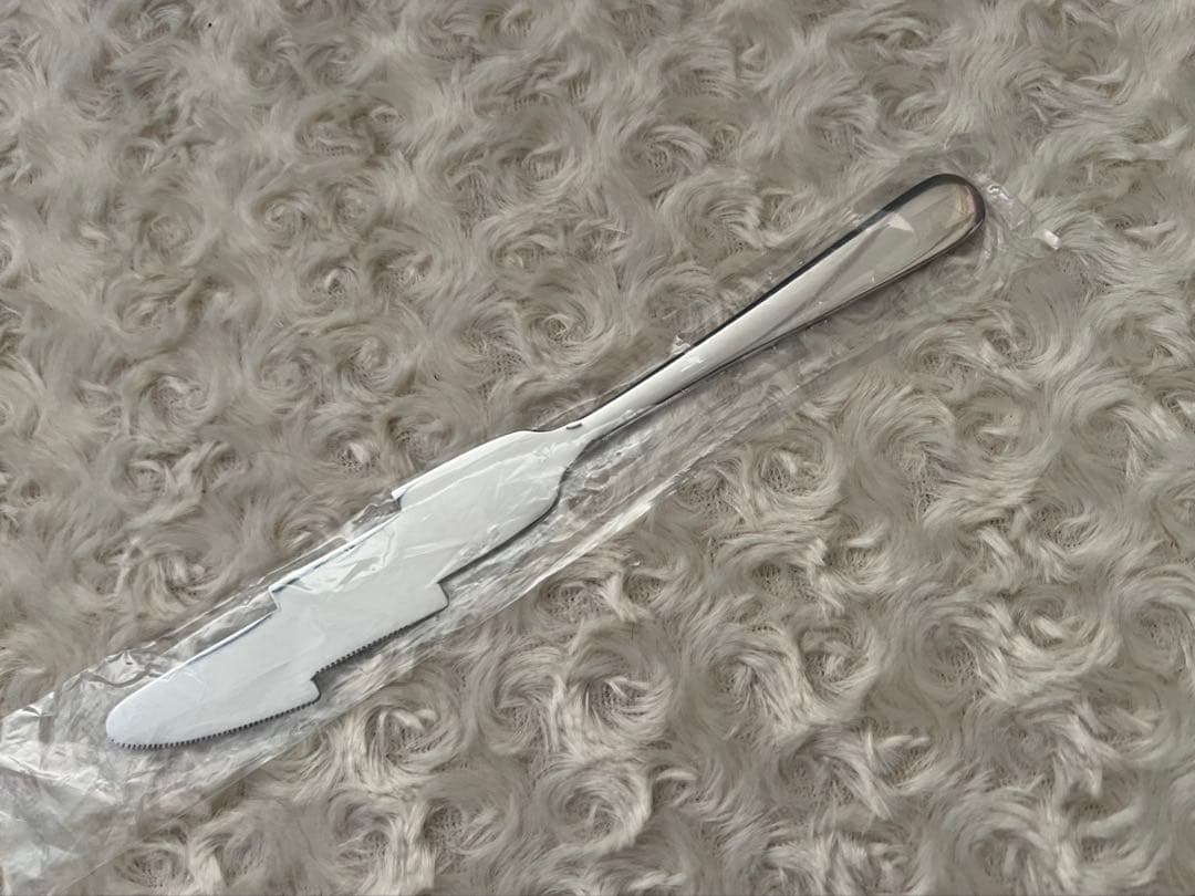 グラフィックデザイナー福田繁雄　カトラリー　福田繁雄デザインナイフ〈だんだん〉