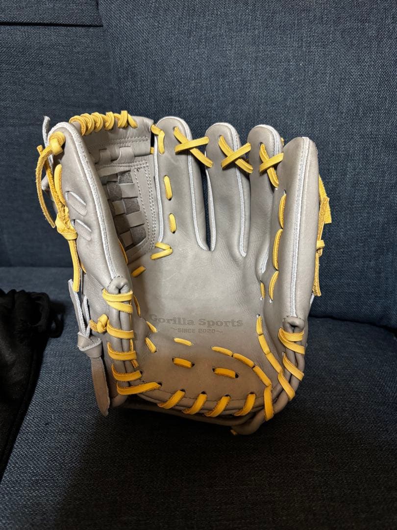 Gorilla Sports 軟式野球グローブ グレー