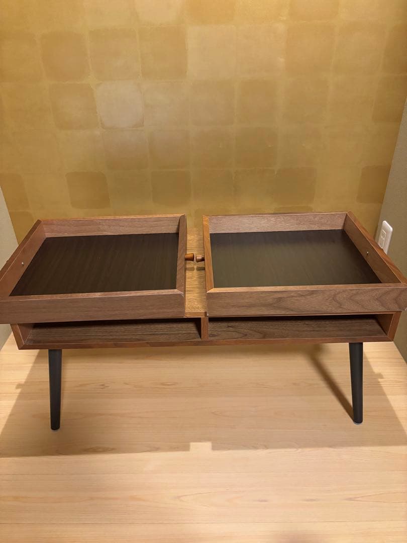 Hino！ブラウン木製センターテーブル！美品！