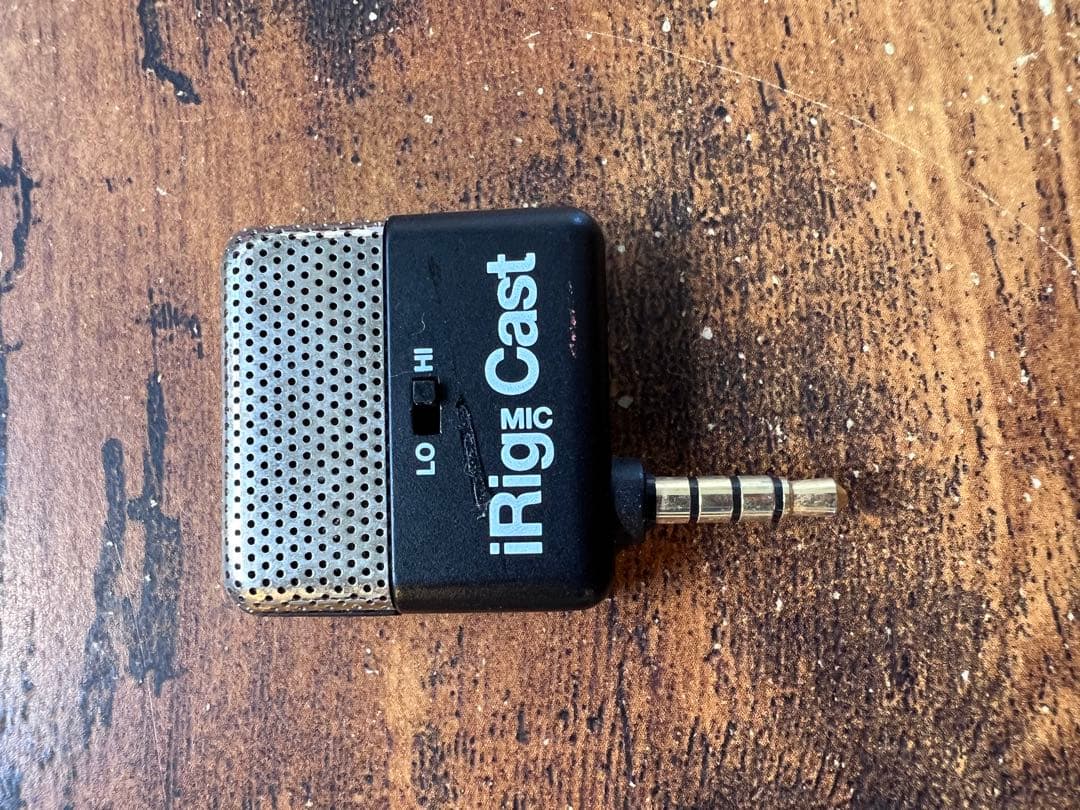 スマホアクセサリー iRig MIC Cast