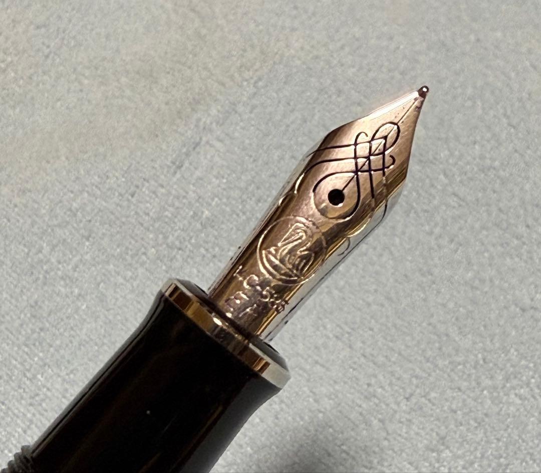 Pelikan スーべレーン M605 ブラックストライプ EF ほぼ未使用品