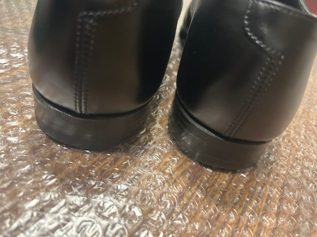 Crockett Jones ブラックドレスシューズ ビジネス　黒　8.5