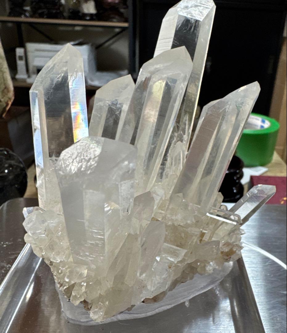 【高品質】コロンビア産　レムリアン水晶クラスター