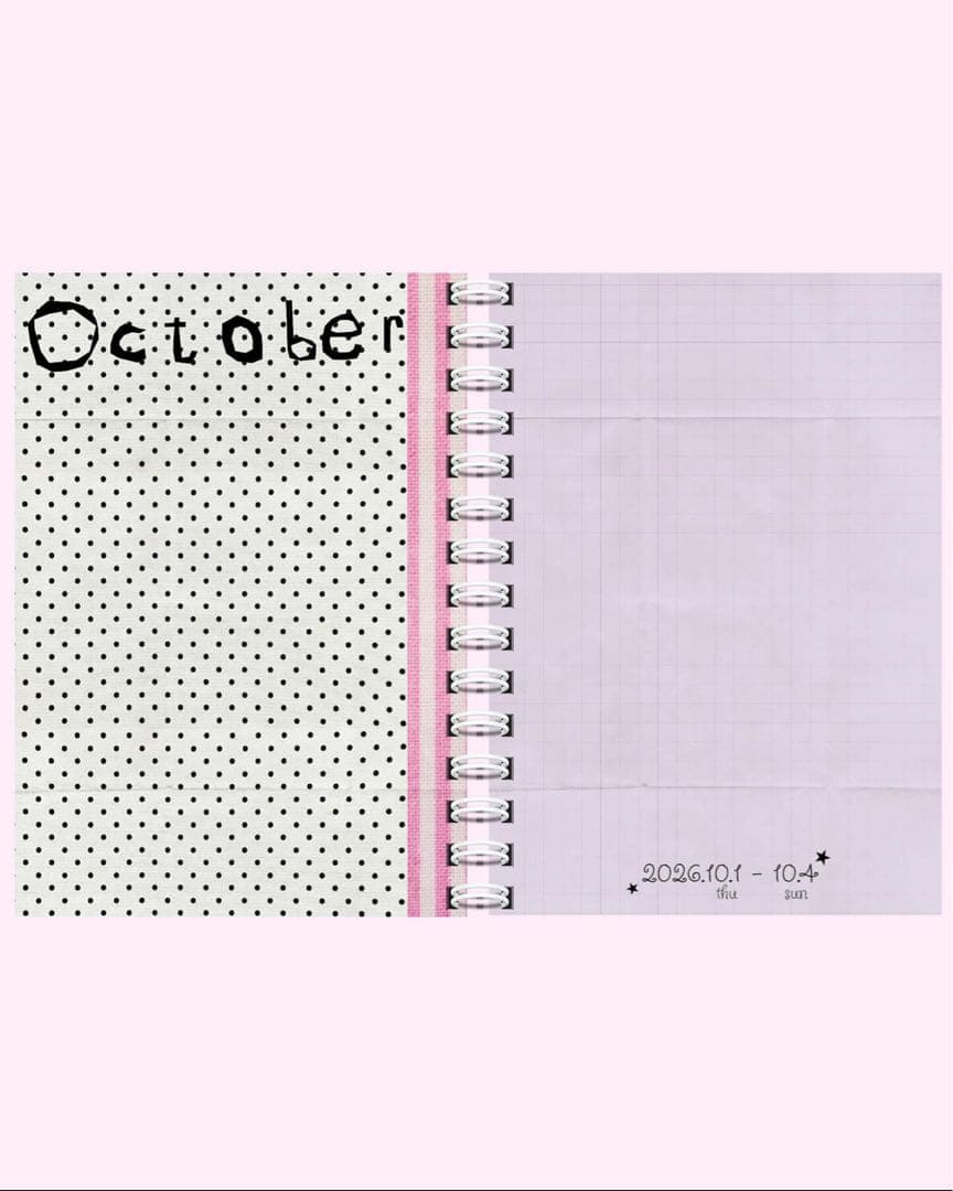 2026年 Atelier DorF' スケジュール帳