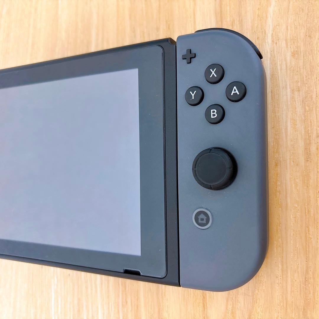 【未使用に近い】Nintendo Switch 本体 バッテリー強化版 グレー