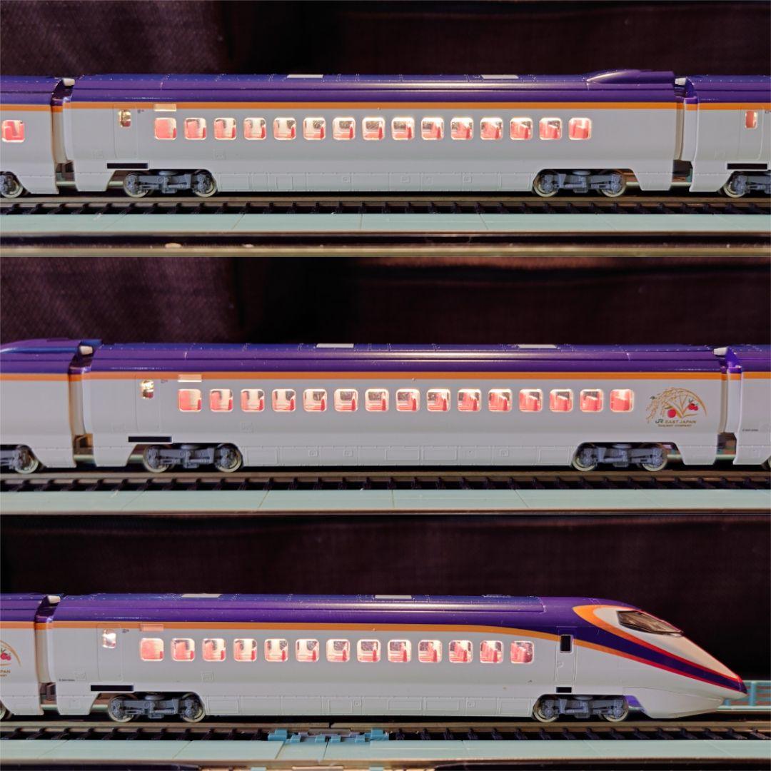TOMIX92891/92565 E3系山形新幹線(つばさ・新塗装)７両室内灯有