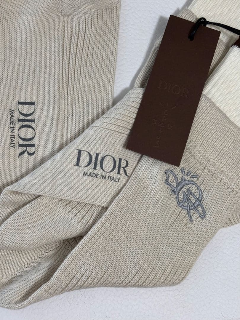 t*e様 Dior クリスチャンディオール　ソックス 靴下 新品未使用 トラヴィ