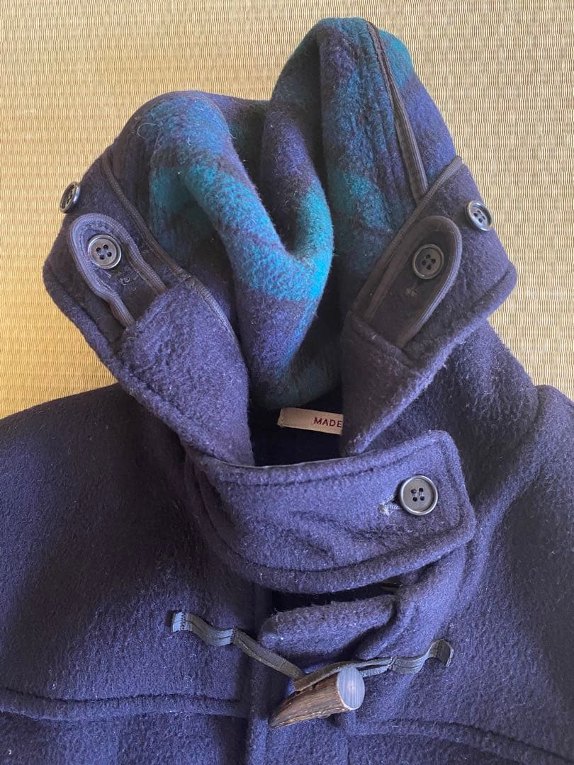 むらさき　Gloverall グローバーオール　英国製　ダッフル　コート