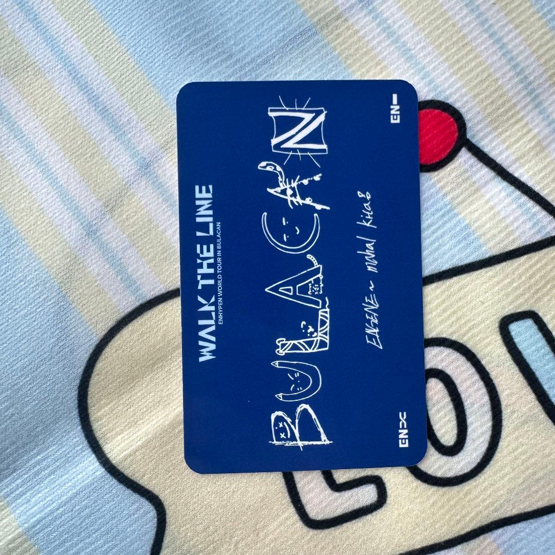 ENHYPEN ジェイク 公演 ブラカン Bulacan LINE トレカ