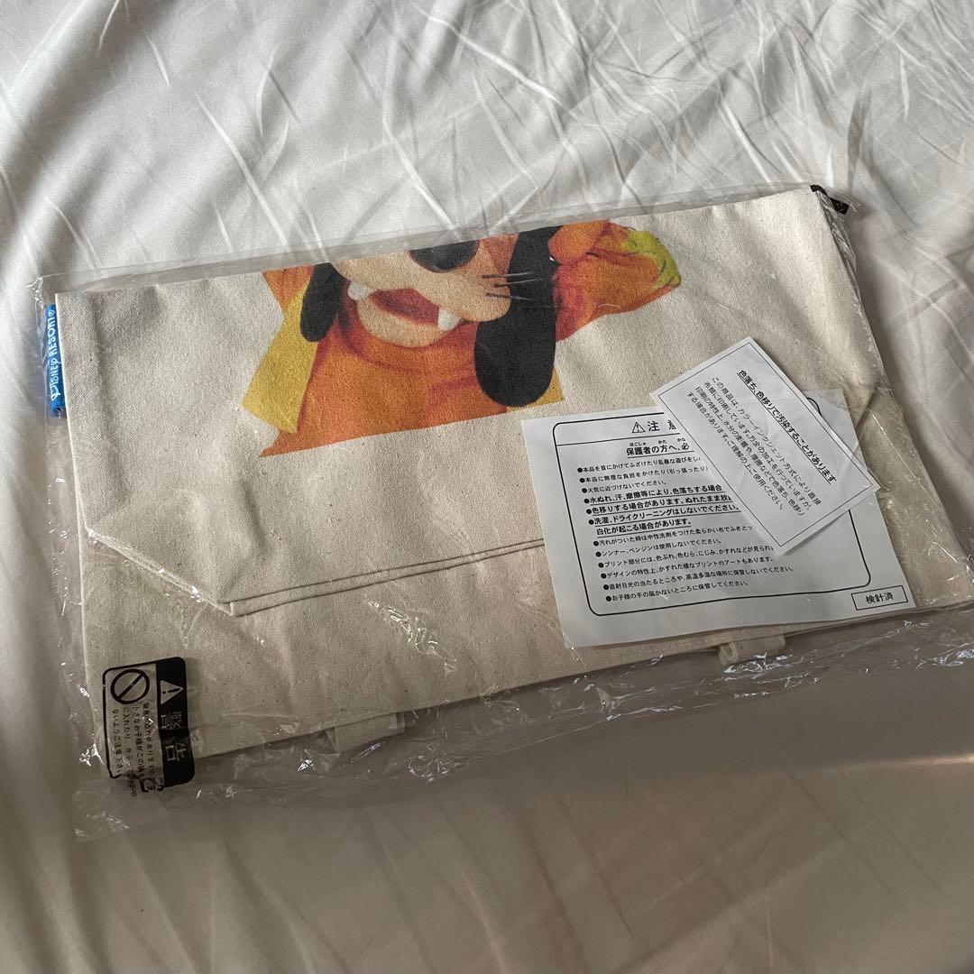 グーフィー 実写 トートバッグ ディズニーランド　トート