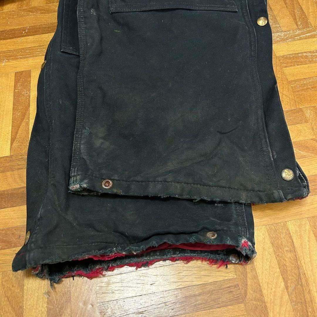 カーハートCarhartt 中綿 ダック地 ダブルニーオーバーオール S131