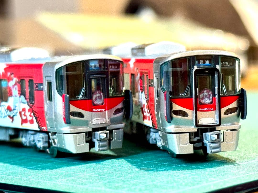 227系　カープラッピング　広島　227系0番台　KATO レッドウイング