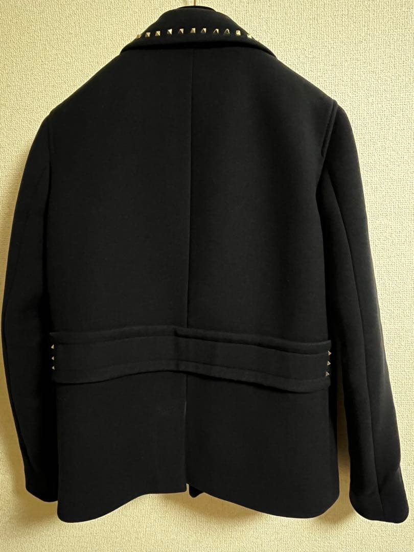 最終値下げ VALENTINO ヴァレンティノ国内正規 スタッズ ピーコート