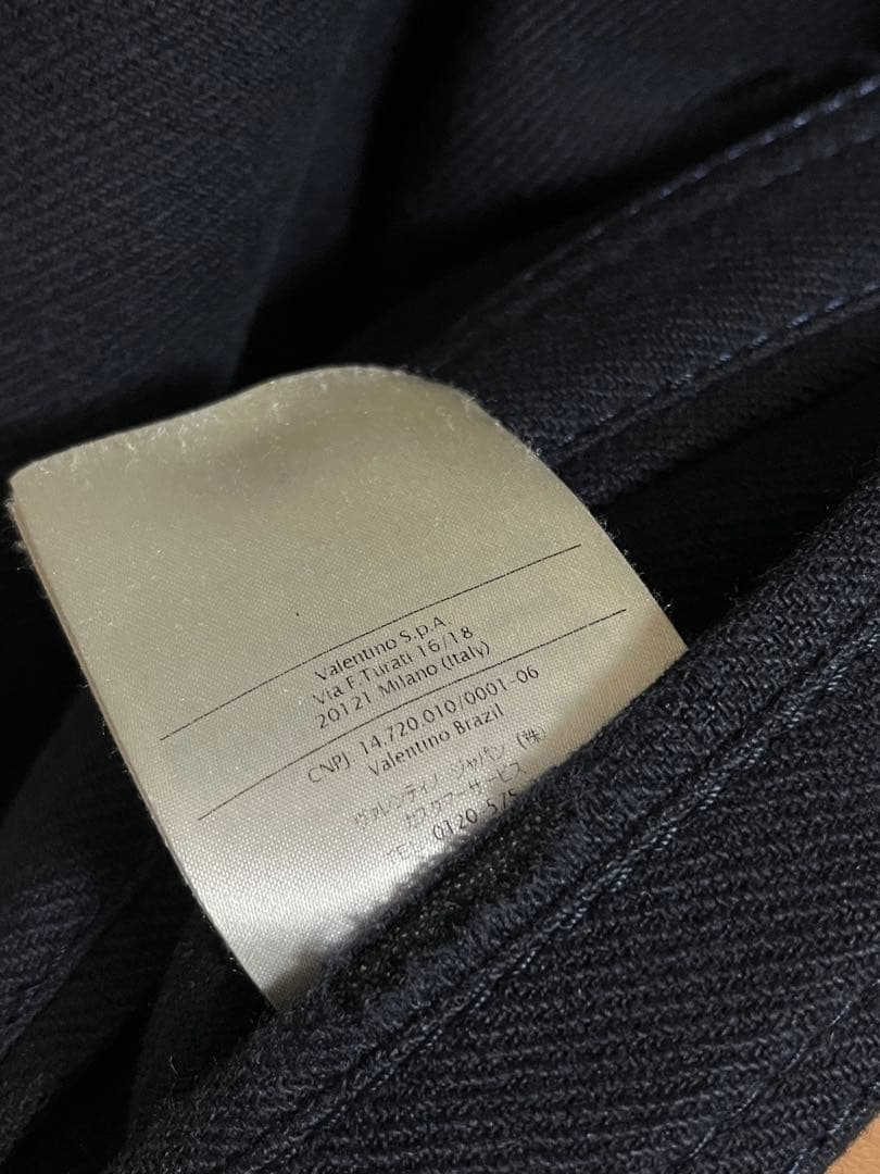 最終値下げ VALENTINO ヴァレンティノ国内正規 スタッズ ピーコート