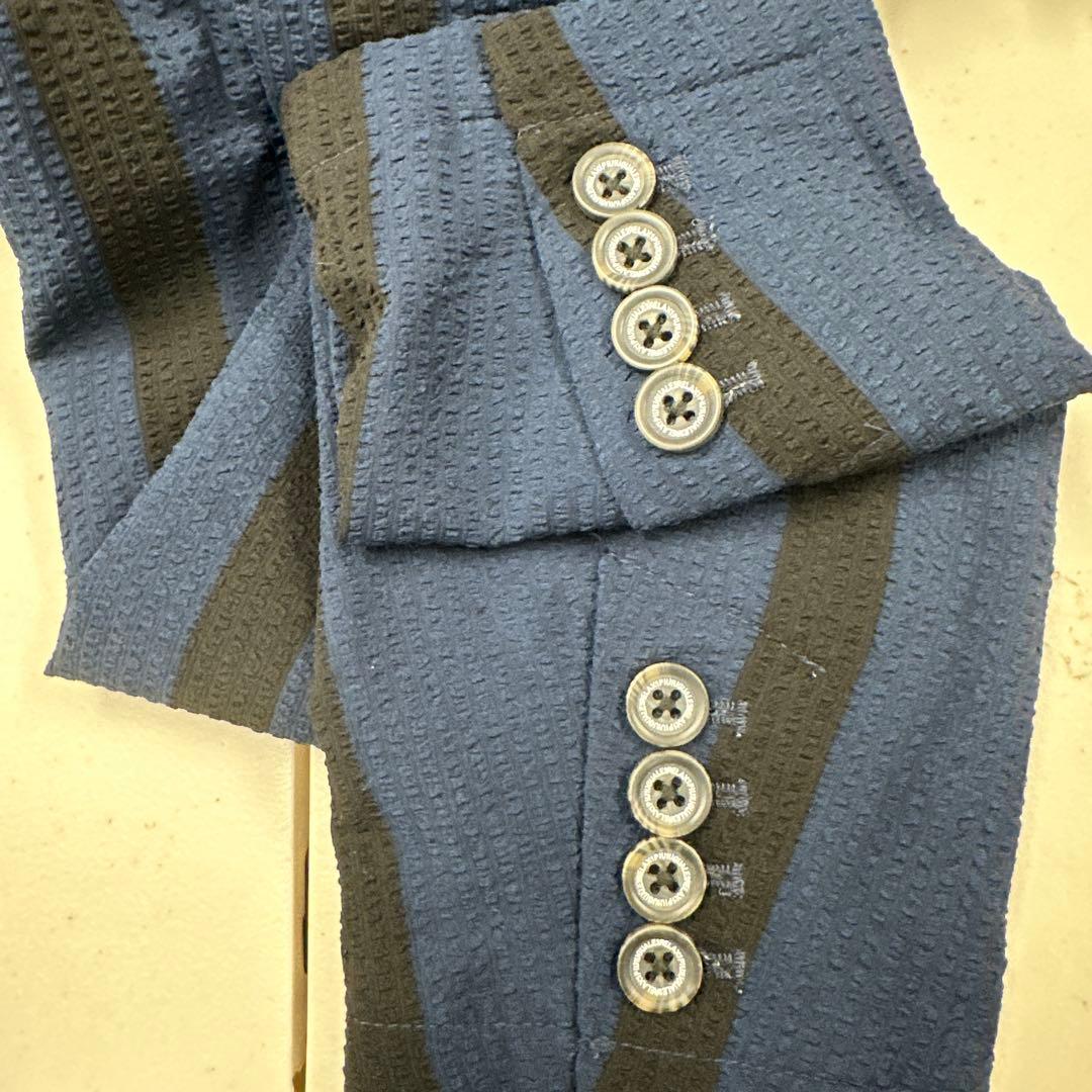 ウノピュウノウグァーレトレ テーラードジャケットズボン　太ストライプ Y260