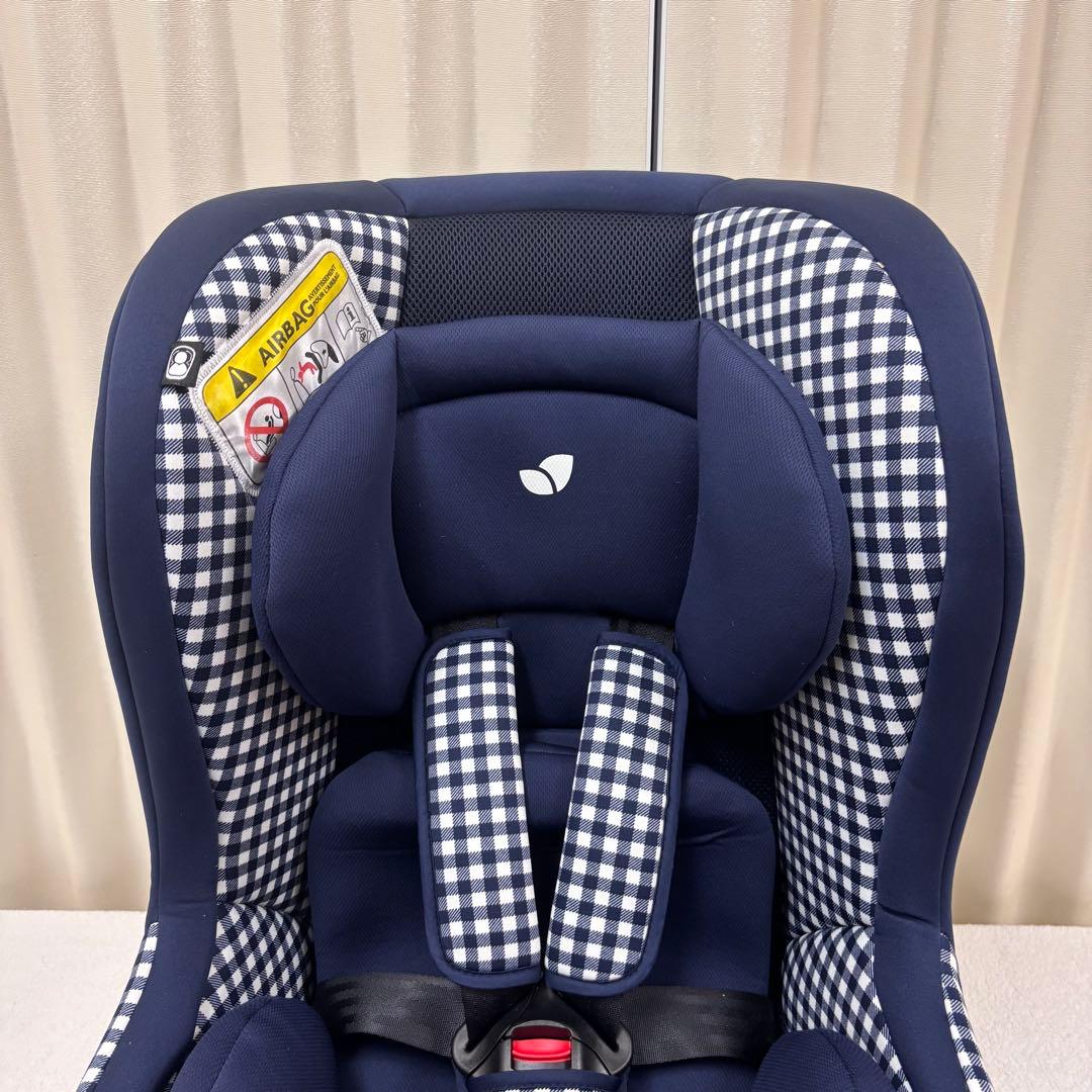 クリーニング済　☆美品☆　新生児OK　ジョイー　チルト　ネイビーギンガムチェック