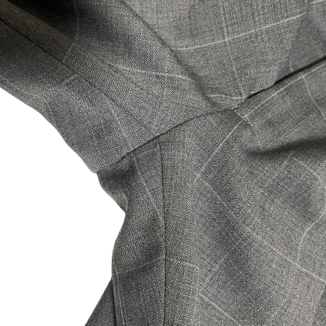 美品 スーツセレクト ビジネススーツ セットアップ ウィンドーペンチェック A5