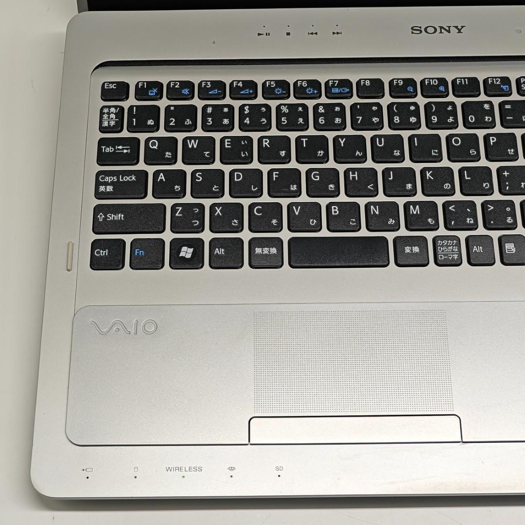 【VAIO】高性能i7 SSD256GB 16GB シルバー 大型ノートPC