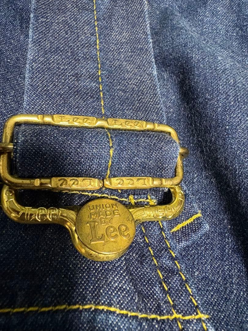 mercibeaucoup メルシーボークーLeeサロペット風サルエルデニム　M