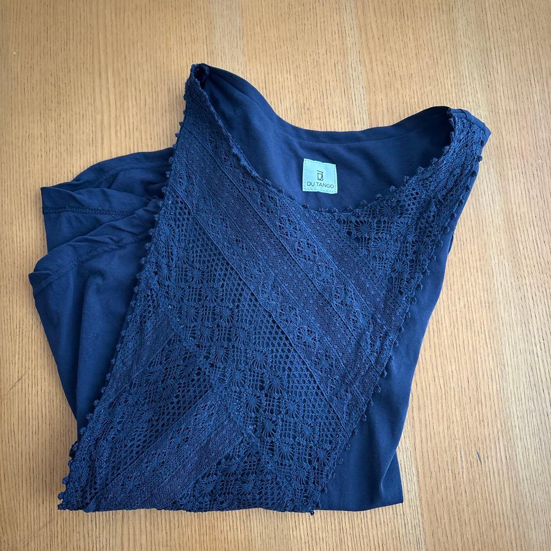 Du tango 今期フロントレースTEE ワッフリッシュワッフル