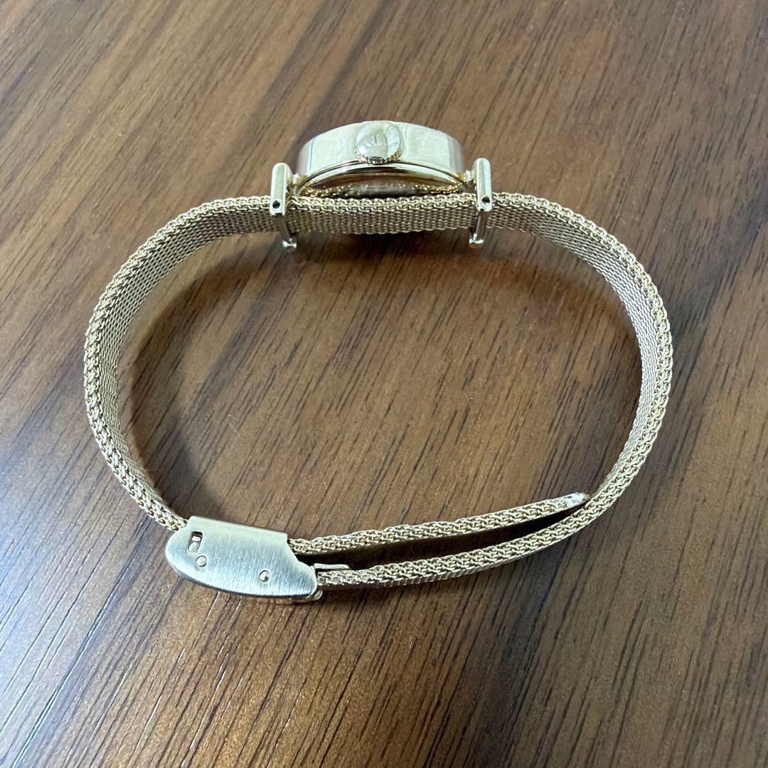 NOJESS ノジェス 腕時計 レディース 小ぶりオーバル ゴールド