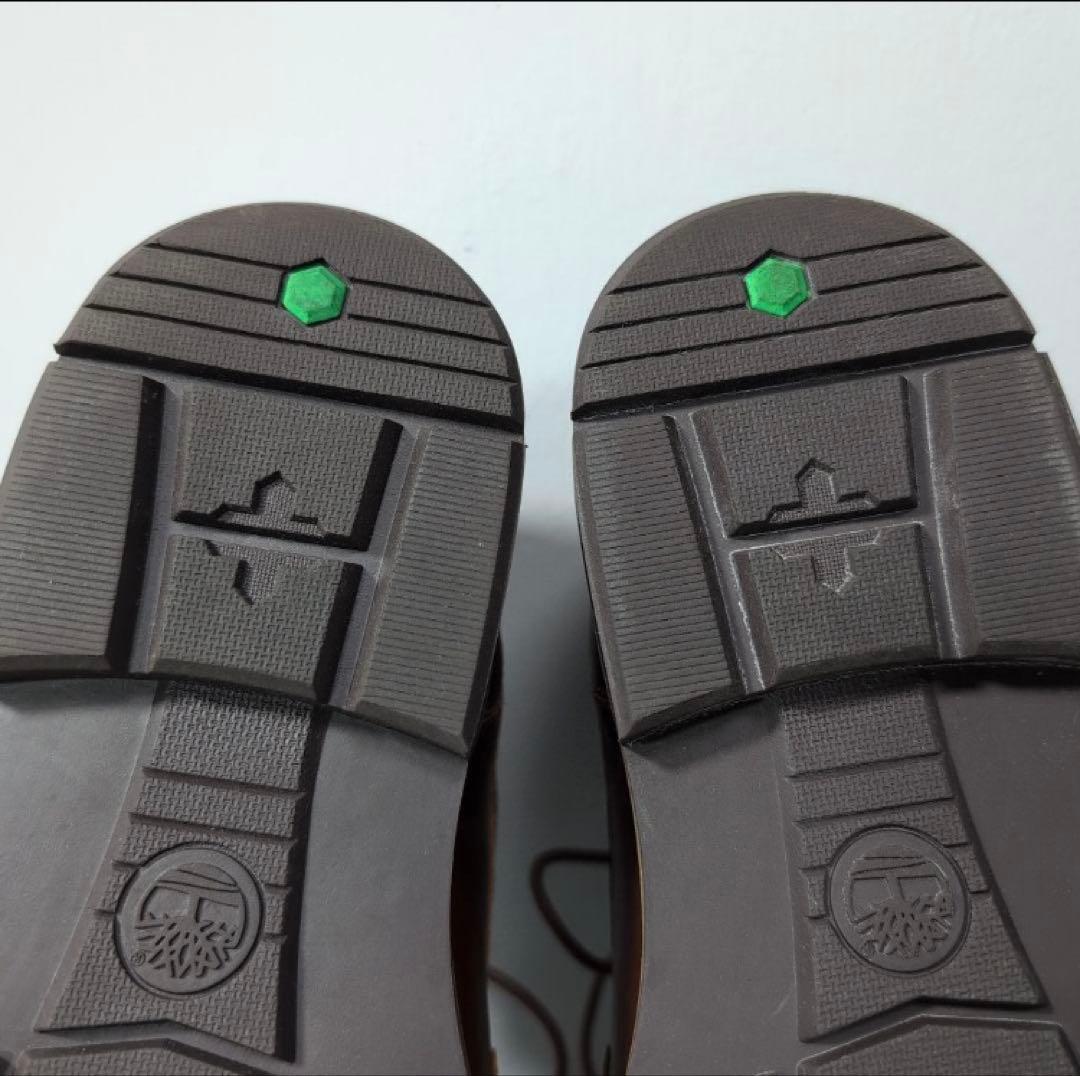 Timberland ダークブラウン レザー チャッカブーツ A2C53