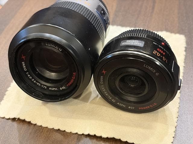 も*k様 【USED】Panasonic・LUMIXレンズセット・14-42・4