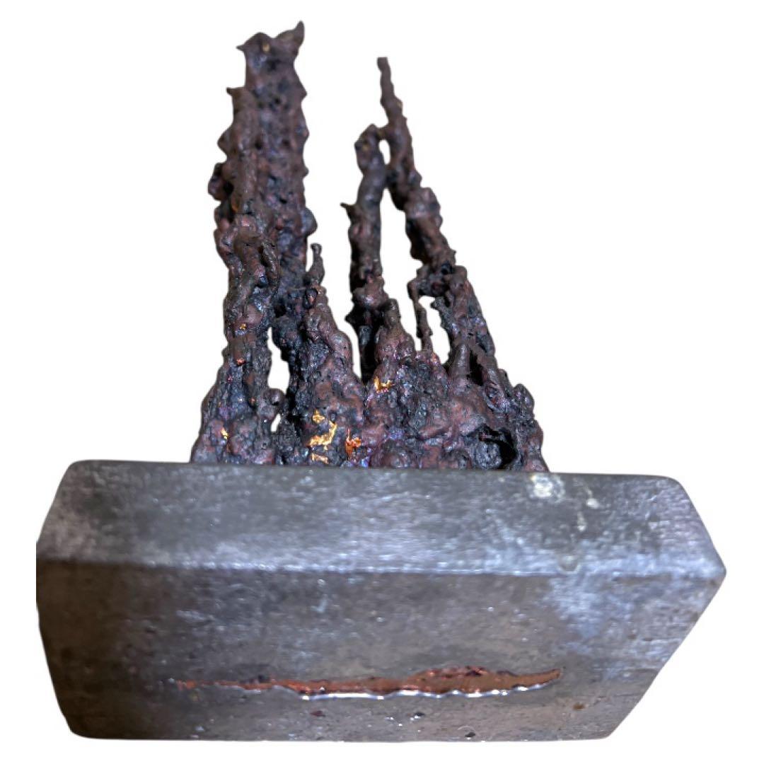 【レア品】銅滴　足尾銅山　銅　工芸品　オブジェ　ヴィンテージ