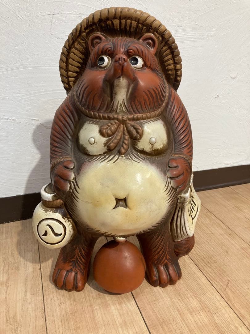 信楽焼　たぬき置物　狸　タヌキ　縁起物