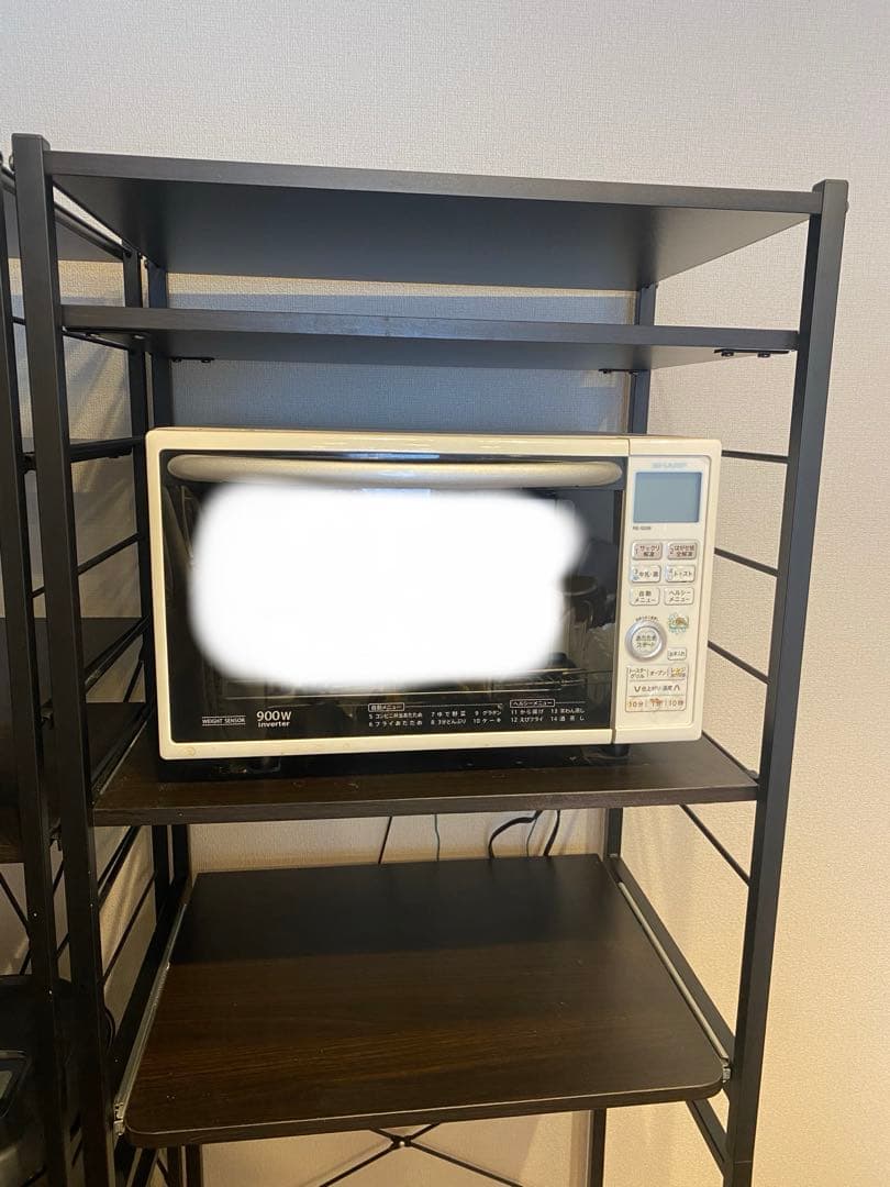 レンジ台　キッチン棚　ゴミ箱収納　レンジボード