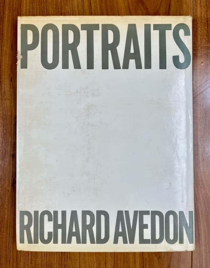 Richard Avedon写真集「Portraits」・ハードカバー