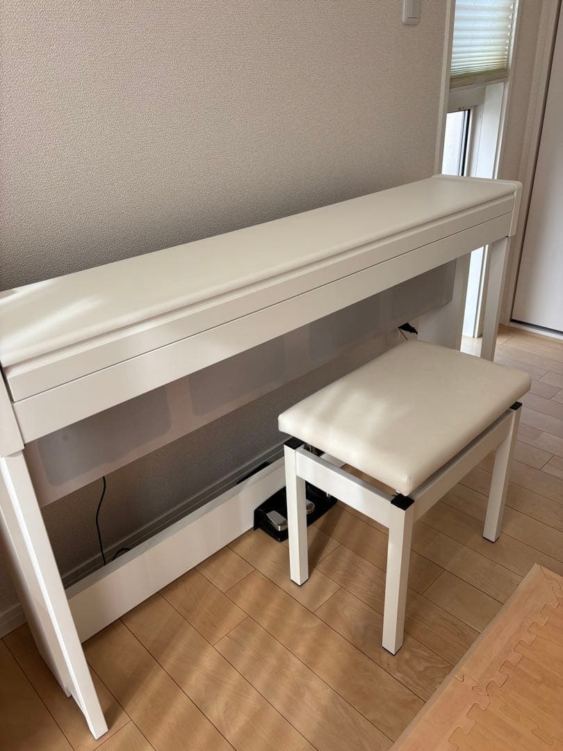 【かものはしこ】コルグ　KORG C1 Air 電子ピアノ　ホワイト　白