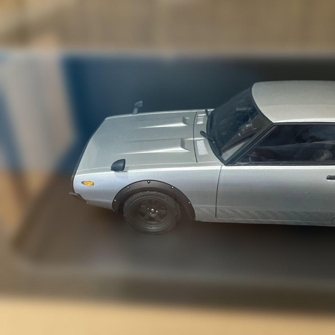 イグニッションモデル　スカイライン2000GT-R シルバー Custumver